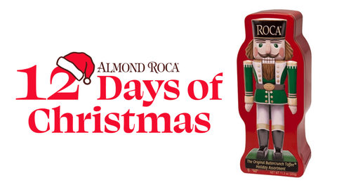 Almond ROCA 12 Days of Christmas Nutcracker Tin Giveaway