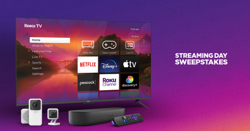 Roku Streaming Day Sweepstakes