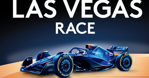 Duracell Williams Racing Las Vegas Racing Experience Sweepstakes